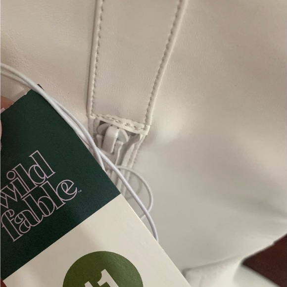 Wild Fable Diva Sleek White Heeled Boots New With Tags - Picture 7 of 7